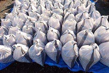 災害用 砂を入れた土嚢 配達専門